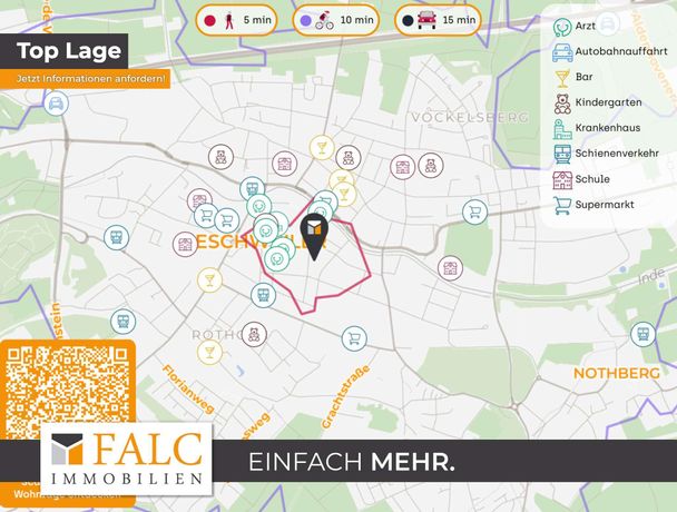 Lageplan Eschweiler Zentrum