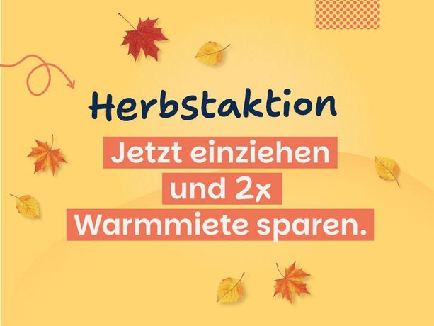 Im Herbst umziehen und 2x Miete sparen