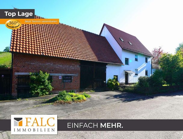 Großzügiges Haus mit Scheune