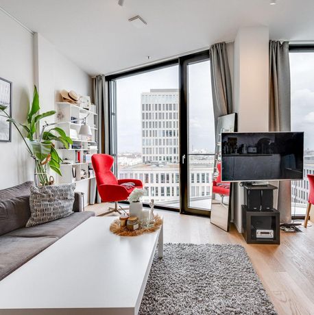 Modernes Wohnen im FRIENDS Tower 1,5-Zimmer-Apart