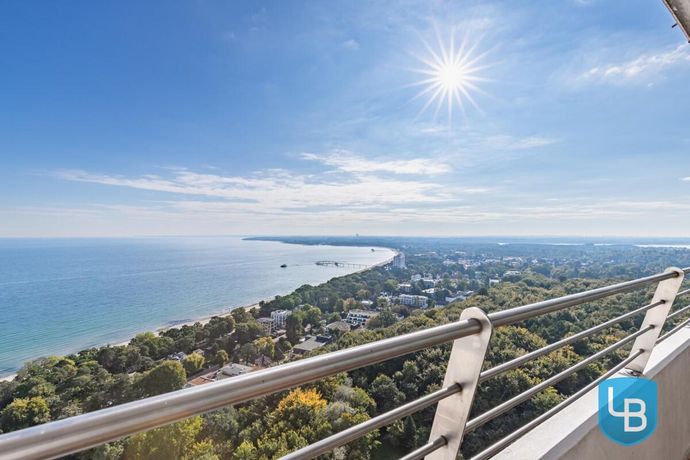 Ausblick vom Balkon