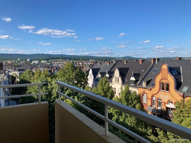Ausblick Balkon