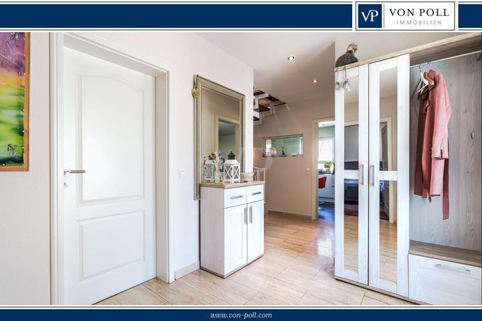 Sonnendurchfluteter Eingangsbereich