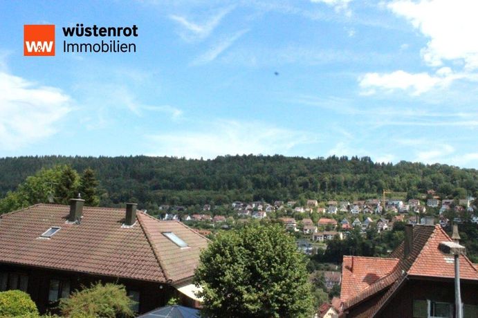 Aussicht vom Balkon