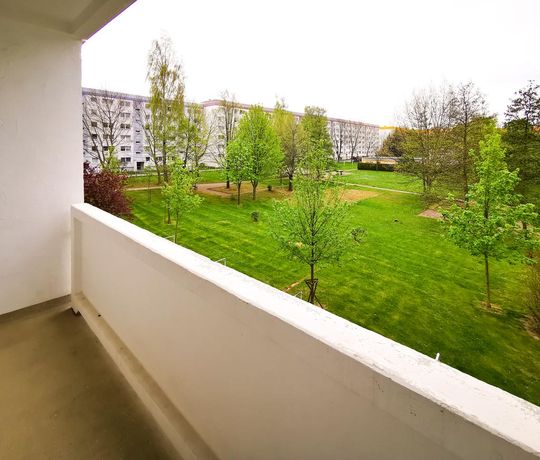 Ausblick Balkon