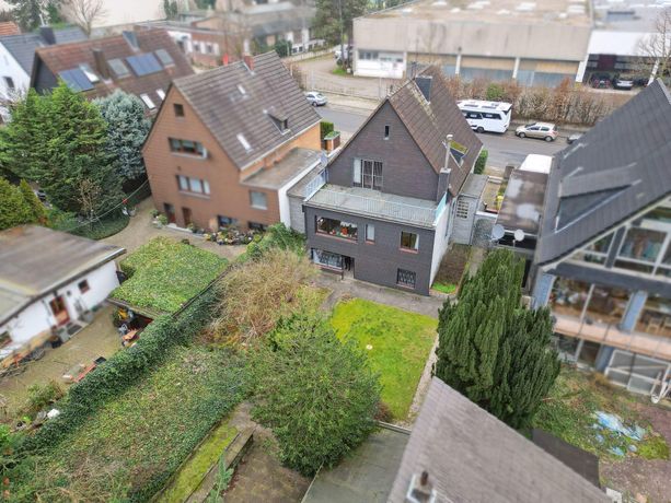 Rückansicht des Hauses